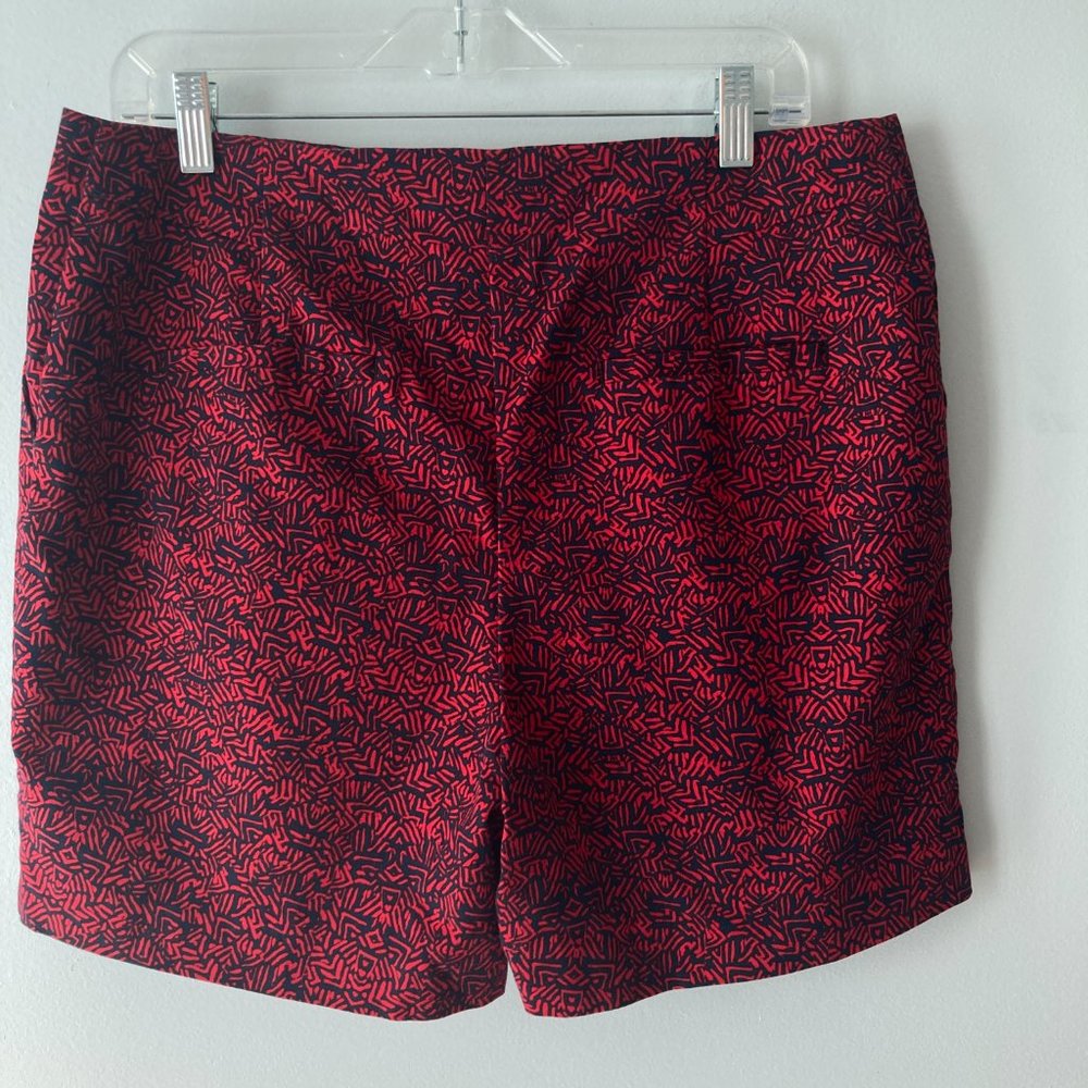 Geo Pattern High Rise Shorts - Size 8 - Picture 3 of 8